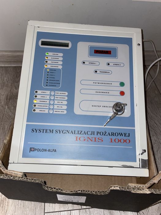 Centrala pożarowa polon alfa ignis 1020 konplet