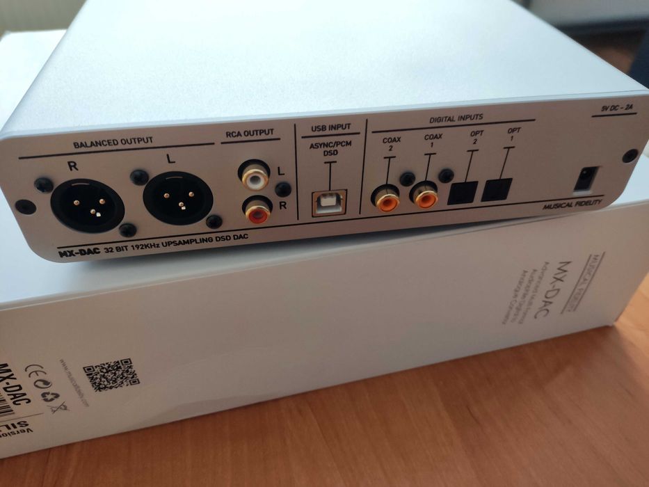 Musical Fidelity MX-DAC,Gwarancja.