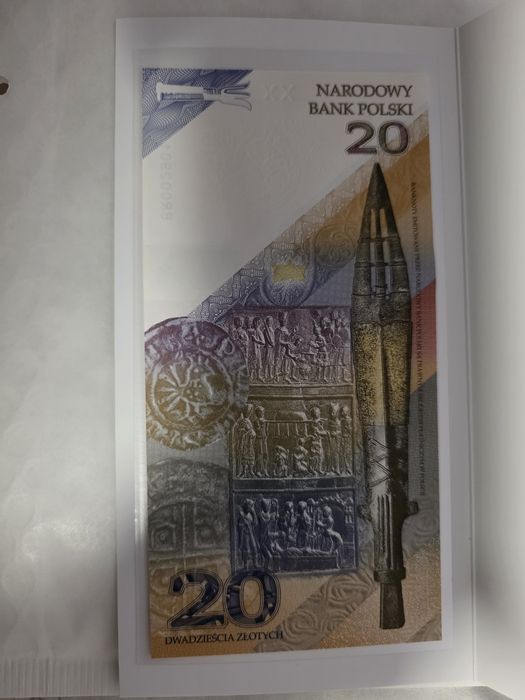 Banknot Tysiąclecia Koronacji Bolesława Chrobrego 20zl