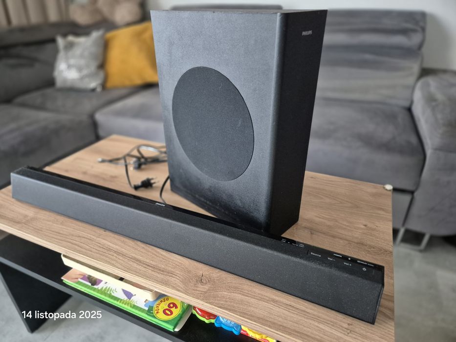 Sprzedam soundbar i subwoofer philips