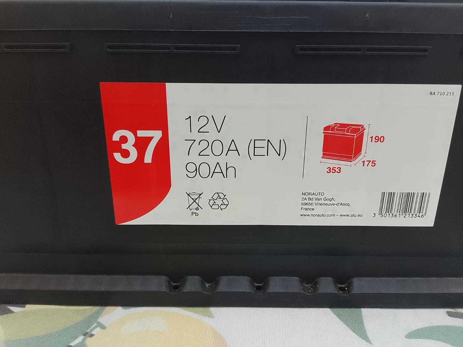 Bateria 12v 90Ah 720A