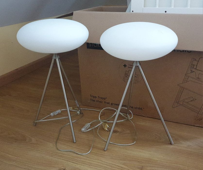 Lampki klosz szklany 50 cm