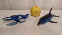 Іграшки-бризгалки для ванни,річки: дельфін,літак,колобок, ціна за лот