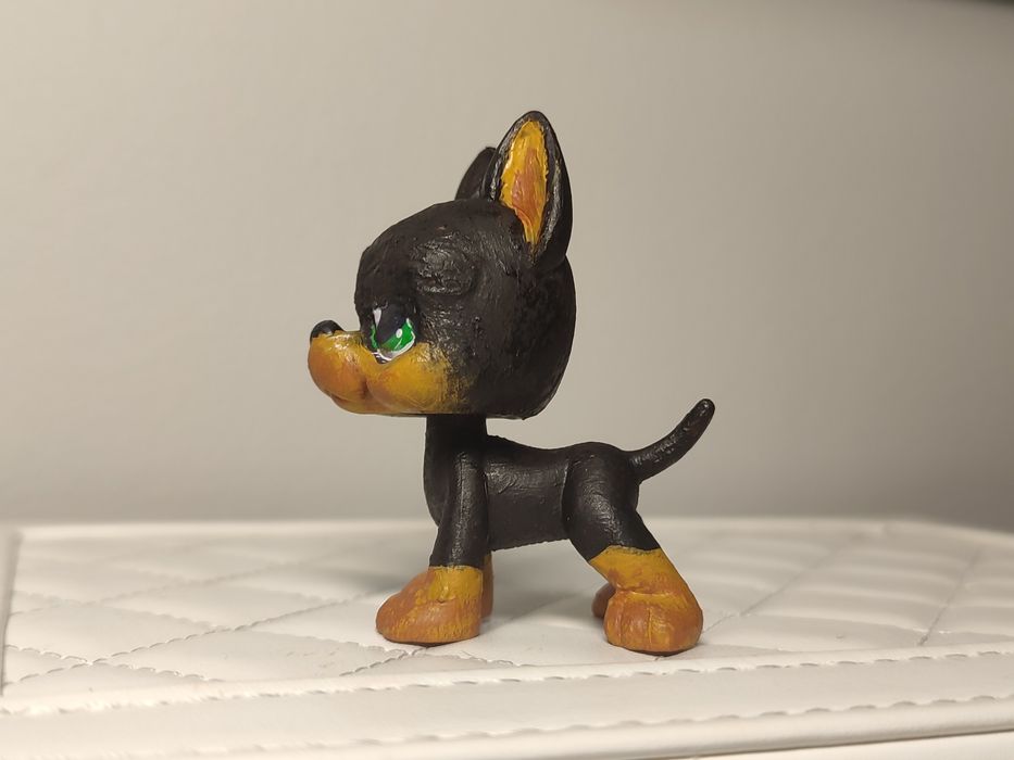 LPS dog niemiecki G2 custom made na zamówienie petshop