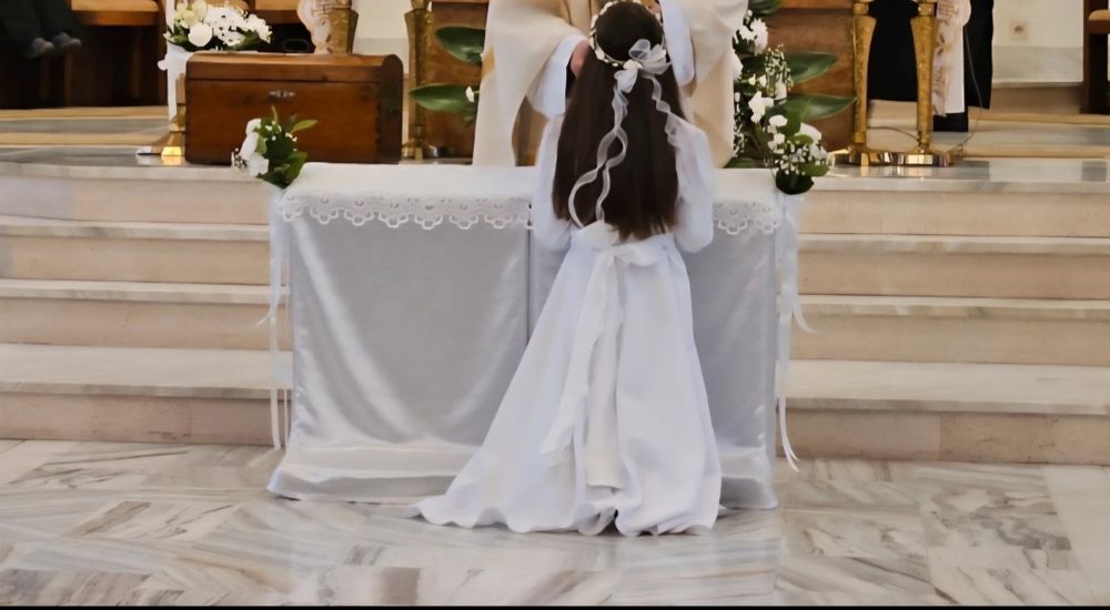 Sukienka komunijna alba 134-140