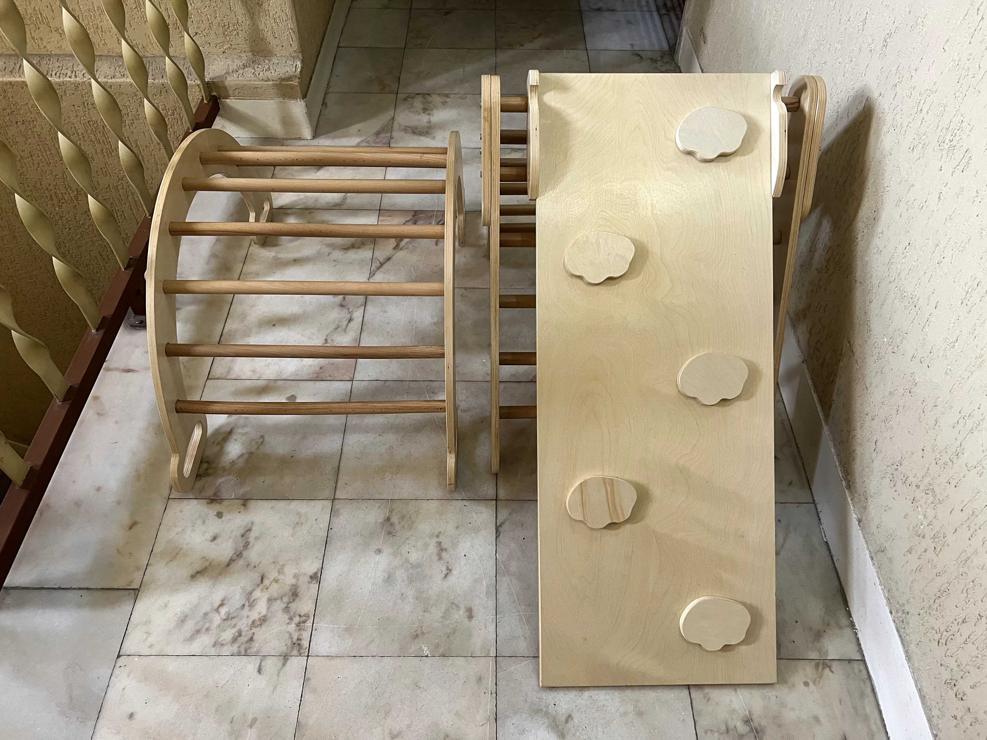 Triângulo Pickler, Arco e Rampa Montessori