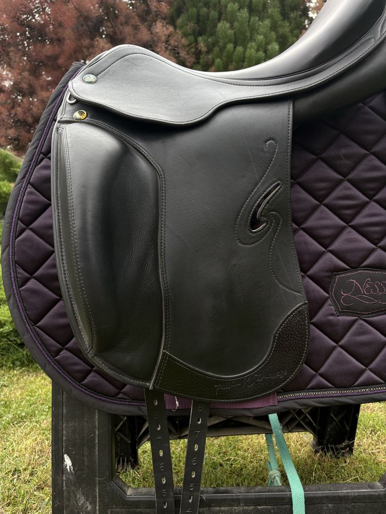 Siodło Prestige Dressage 16 cali czarne