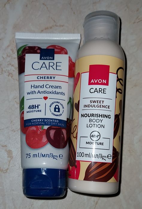 WYPRZEDAŻ! Słodki zestaw balsam plus krem do rąk.