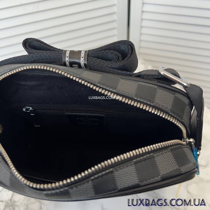 Мужская вместительная сумка через плечо Louis Vuitton