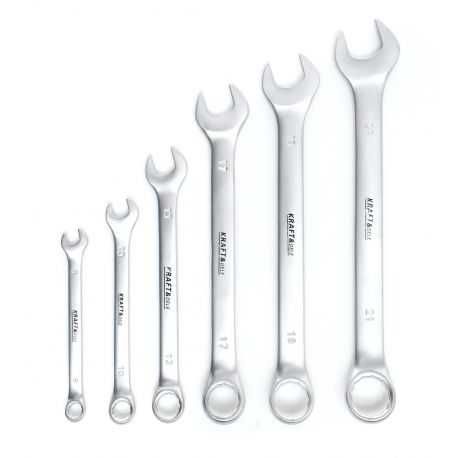 Klucze Płaskooczkowe 6el. 8-21 mm KD10935