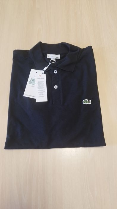Polo Lacoste preto