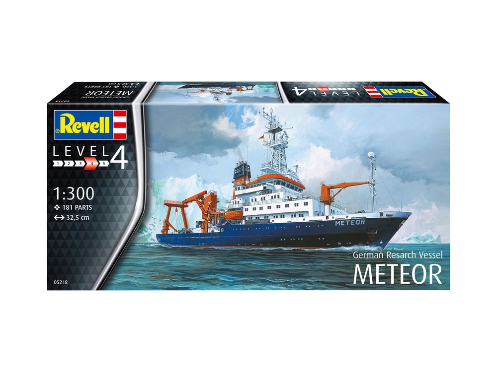 Model do sklejania Revell 05218 statek GERM. RESEARCH VESSEL METEO
