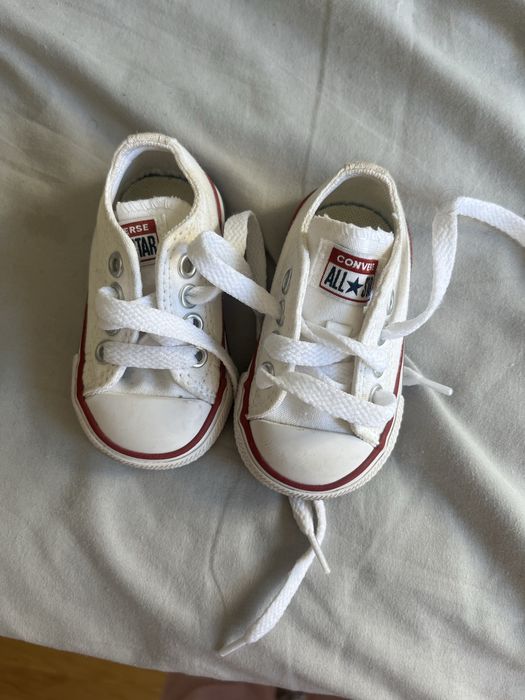All star branco bebe