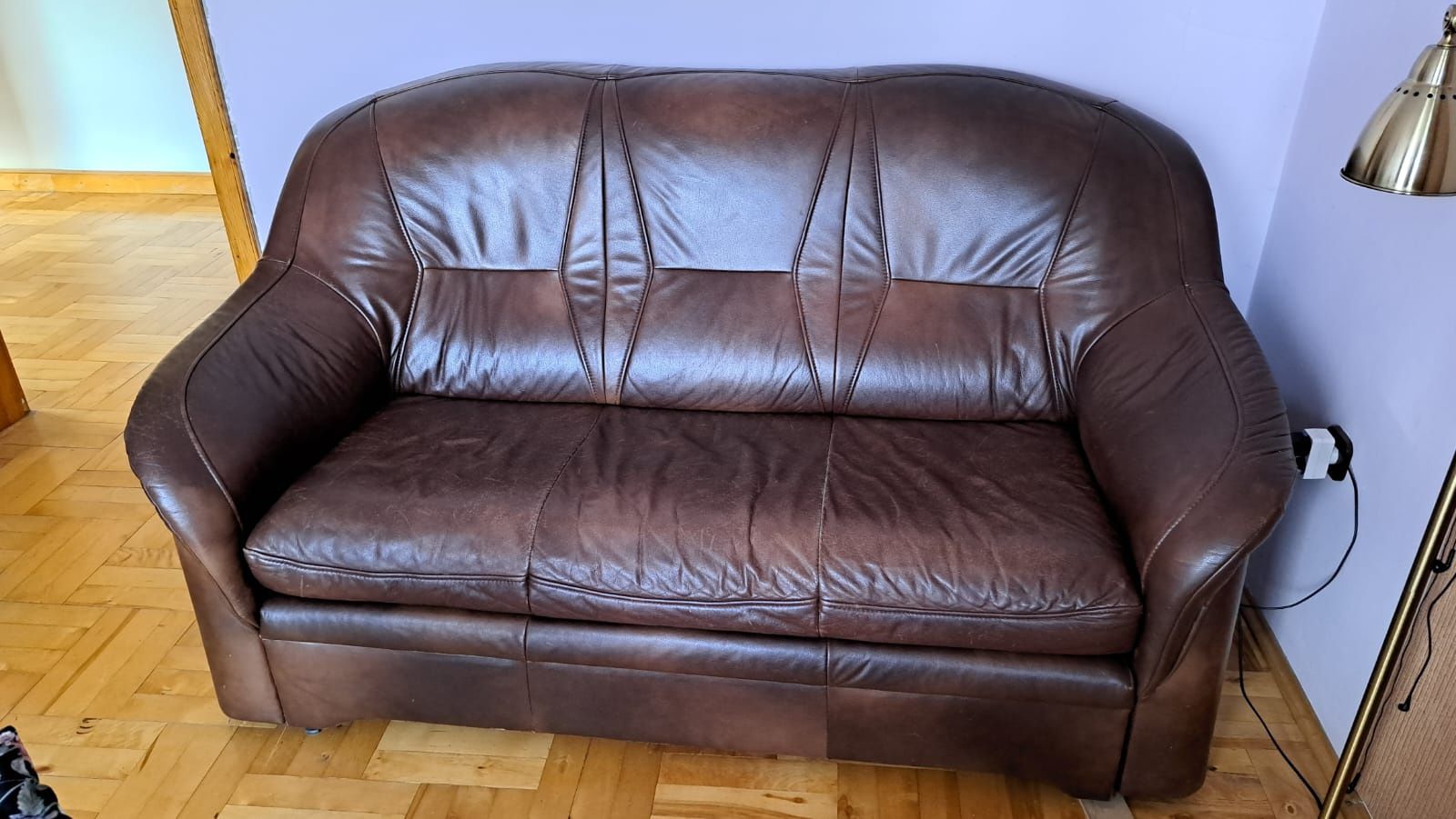 Kanapa Sofa skórzana