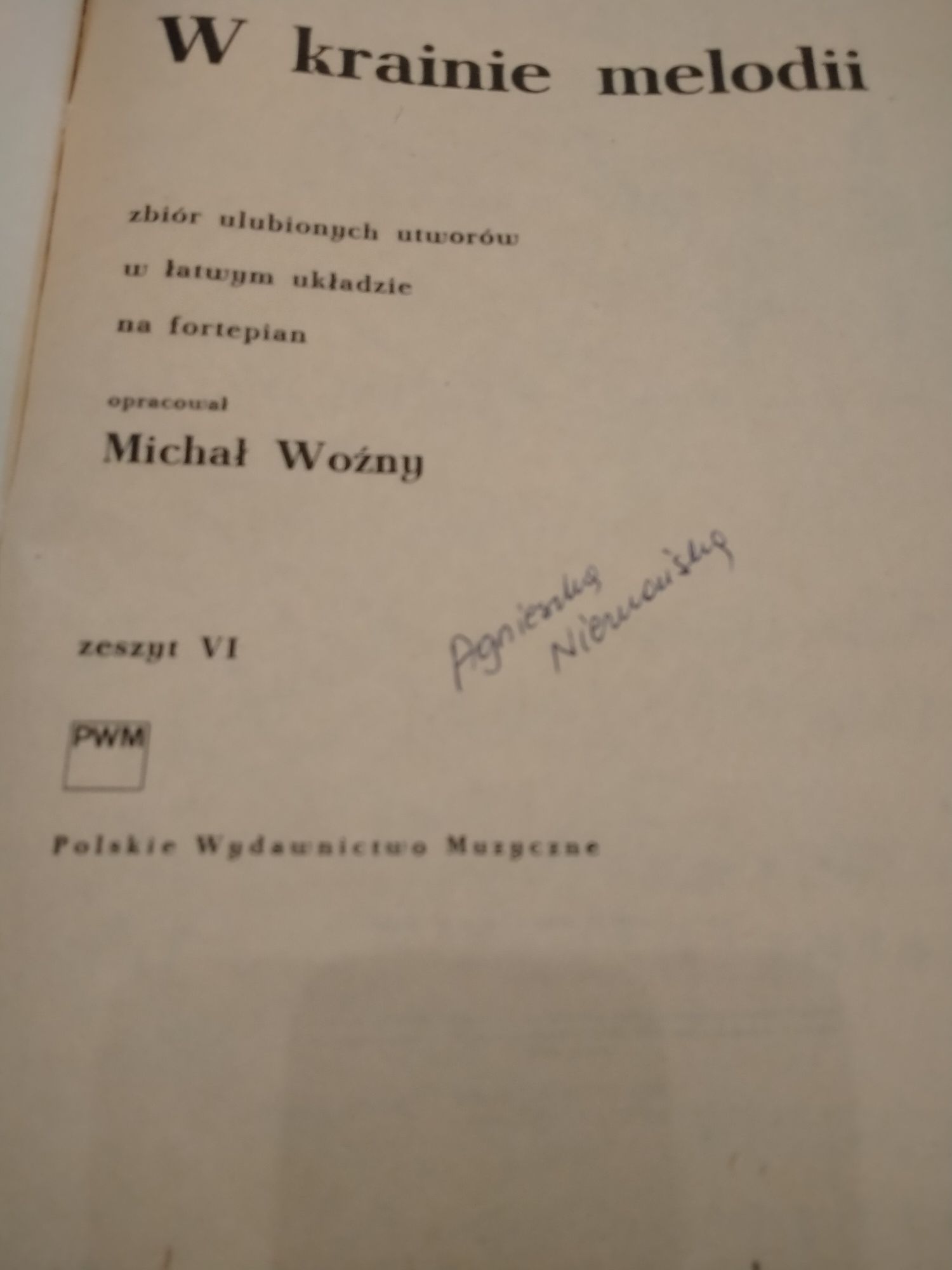 W krainie melodii Michał Woźny