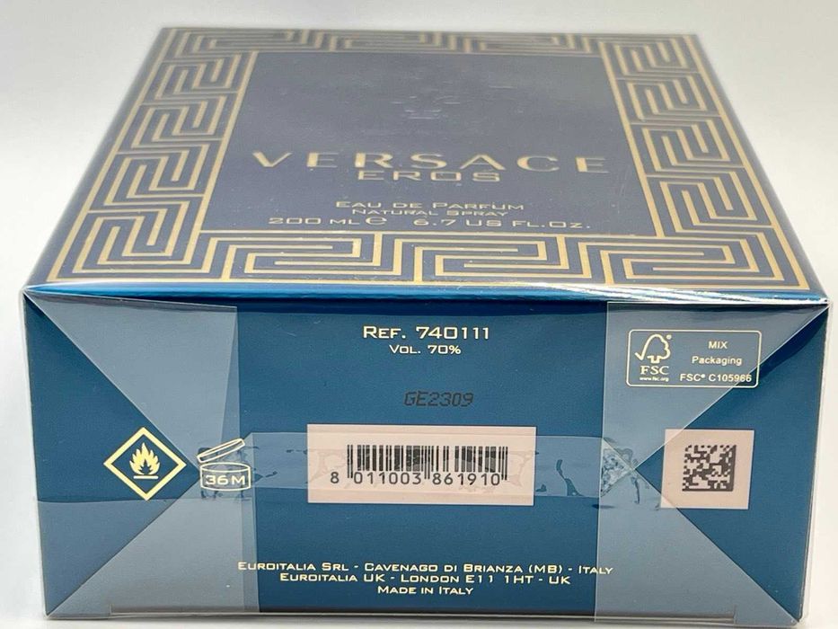 Versace Eros edp 200 мл Оригинал