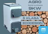 Kocioł Piec na drewno AGRO 9kW - 5 klasa Ecodesign