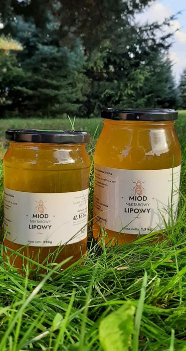 Miód lipowy na przeziębienia 950gram
