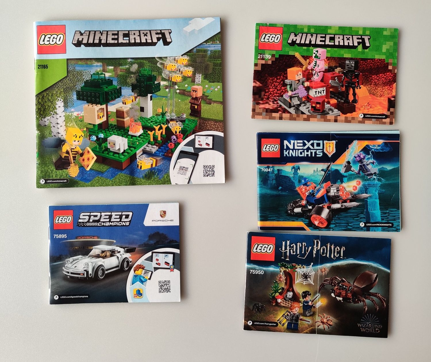 Instrukcja klocki LEGO 36 sztuk różne