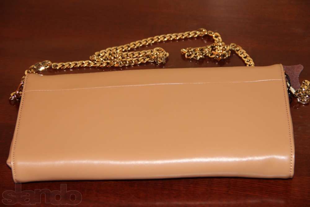 Сумка - клатч кожаный новый