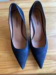 Sapatos pretos com salto
