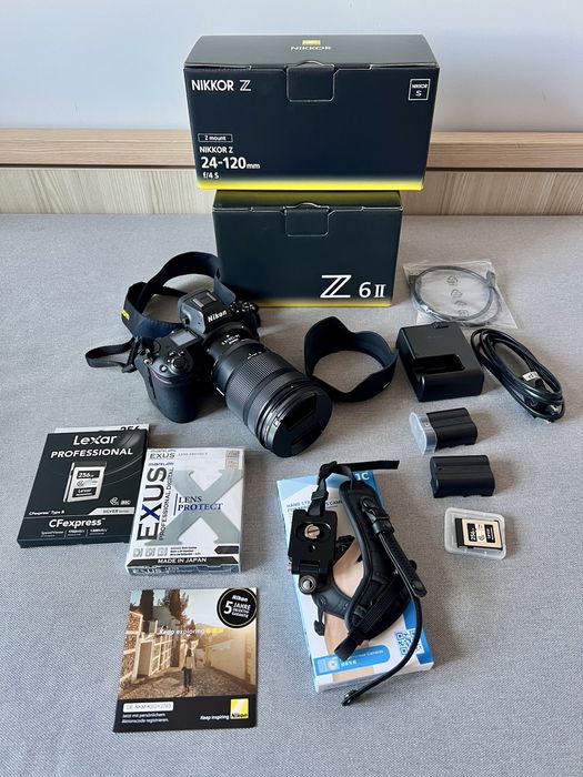 Nikon Z6II + 24-120mm f/4 S. Przebieg 2000 zdjęć