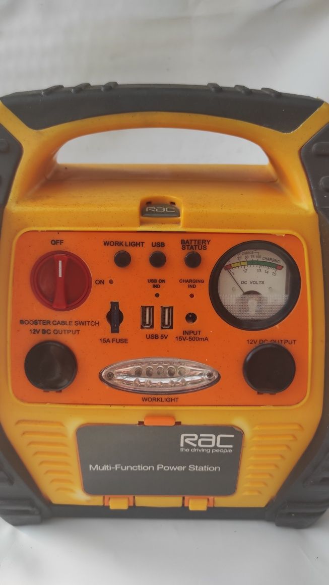 Urządzenie rozruchowe do akumulatorów RAC