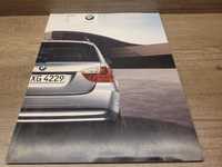 Prospekt BMW E91 Touring 318i 320i 325i 330i 318d 320d 330d 2006r.