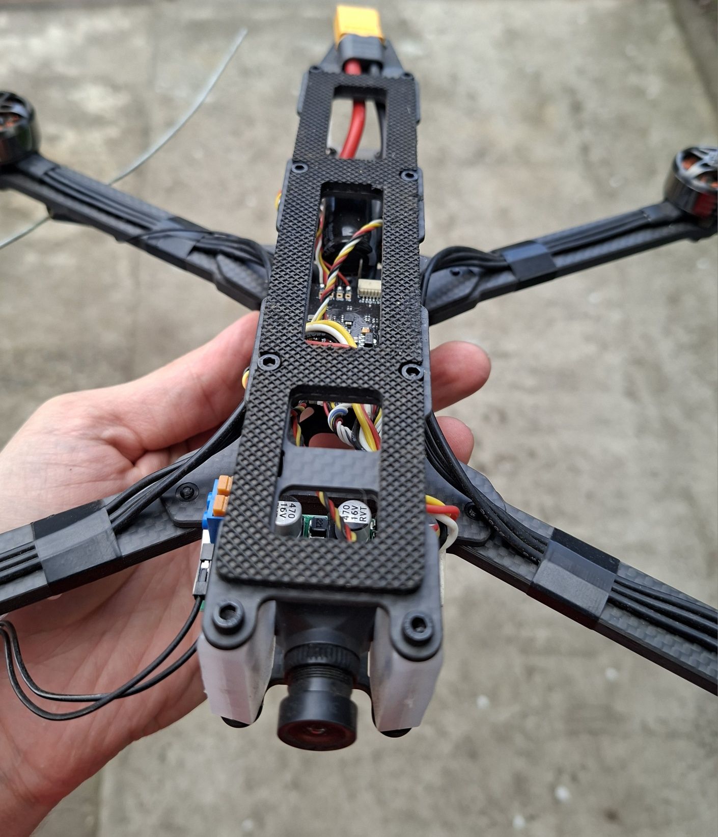 Fpv дрон vtx 1.2-1.3 gHz EMAX 1300kv новий caddx