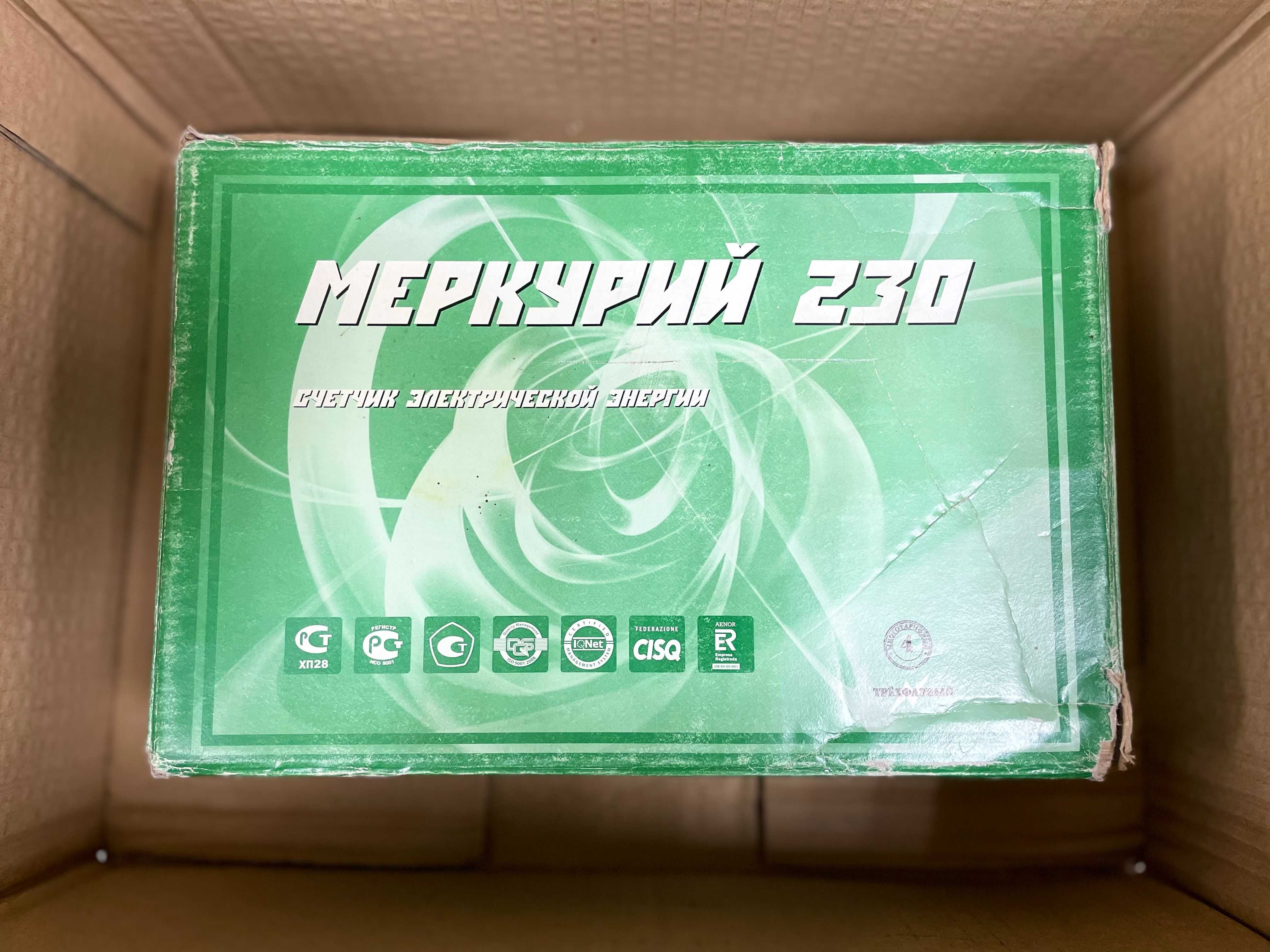 Счетчик Меркурий 230 3х230/400V 5(7,5)A