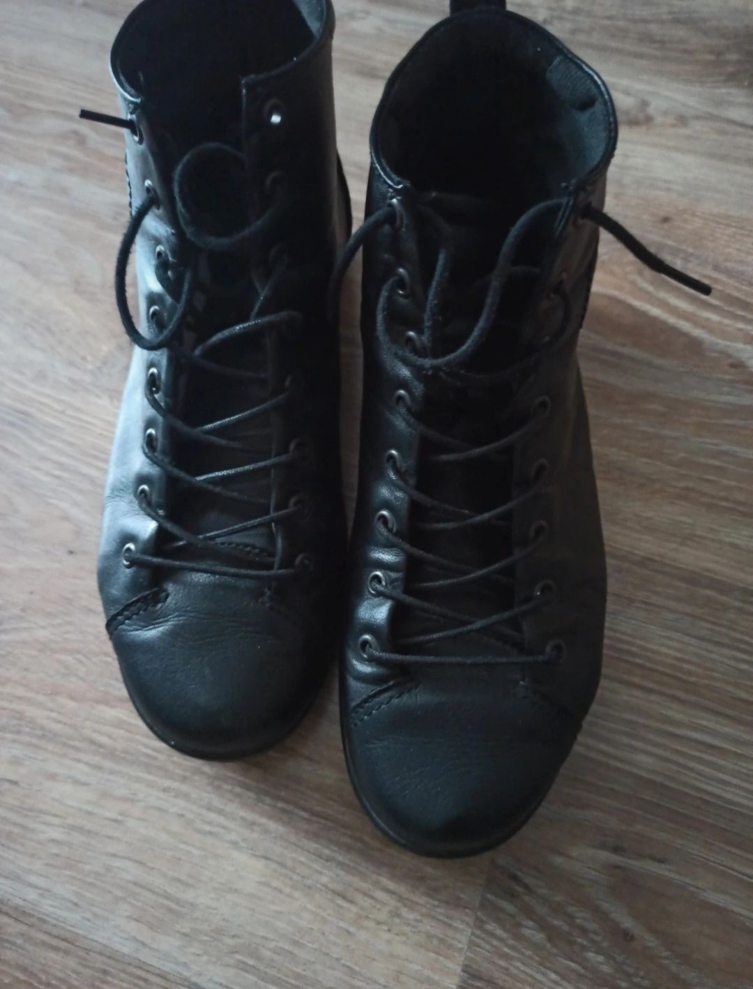 Sneakersy botki skórzane Ecco soft rozmiar 38