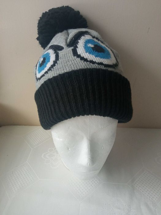 Ciepła czapka chłopięca beanie r uniwer