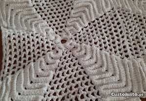 14 Quadrados de renda feita á mão 21x21 cm