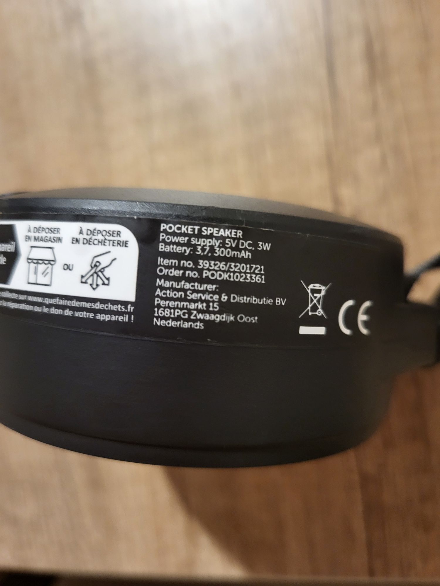 Głośnik kieszonkowy bluetooth