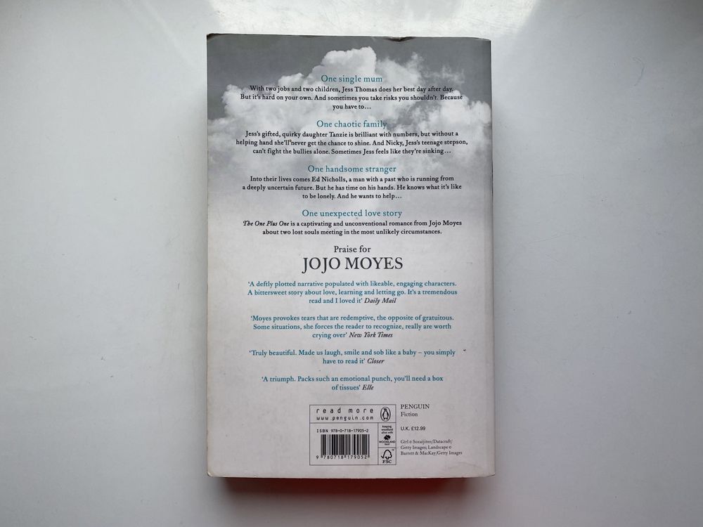 Книга “The One Plus One” Jojo Moyes