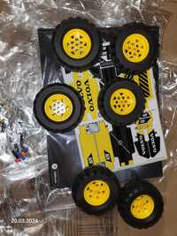 LEGO Technic Koła (81,6x38 R) terenowe żółte 6szt