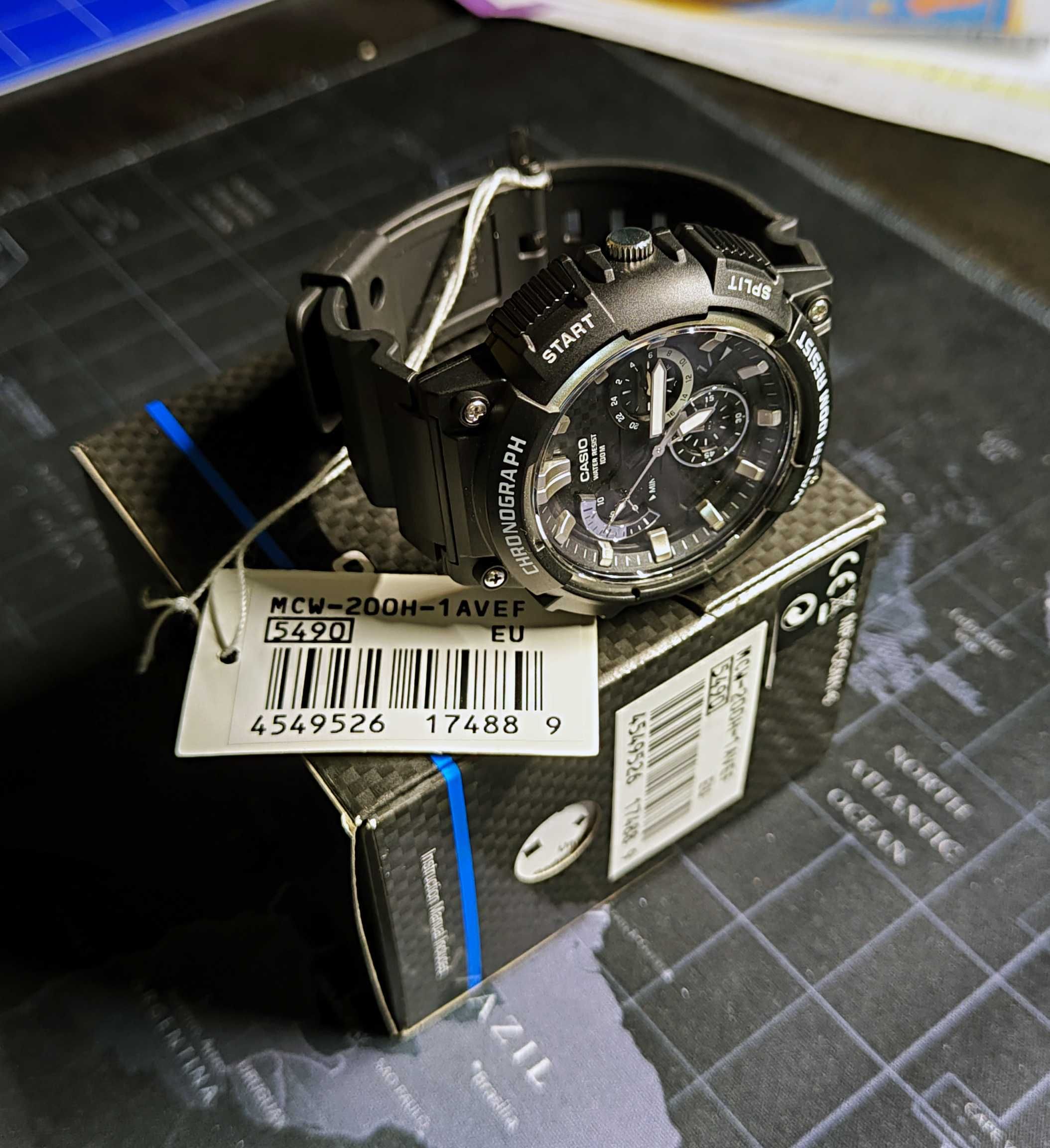 Zegarek męski Casio MCW-200H-1AVEF / NOWY