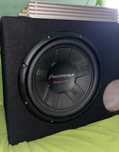 Subwoofer Pioneer TS-W311S4 + Wzmacniacz Magnat RX 44 + Skrzynia
