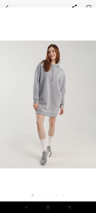 Худі-туніка з начосом