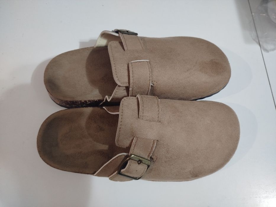 Klapeczki 38/39 na wzór BIRKENSTOCK nowe