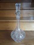 Duża karafka kryształowa 36cm, PRL