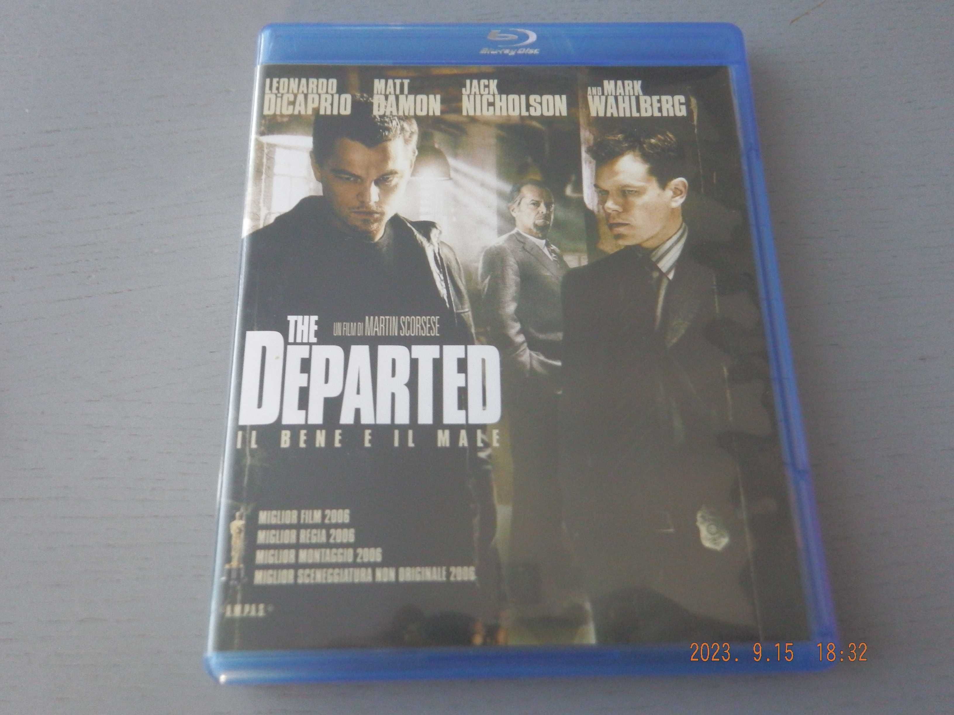 DEPARTED dvd  L.DiCaprio , M.Damon , M.Wahlberg   PL