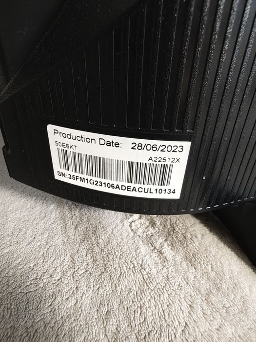 Smart TV Hisense 50" LED 4K UHD Alexa Produkcja 2023