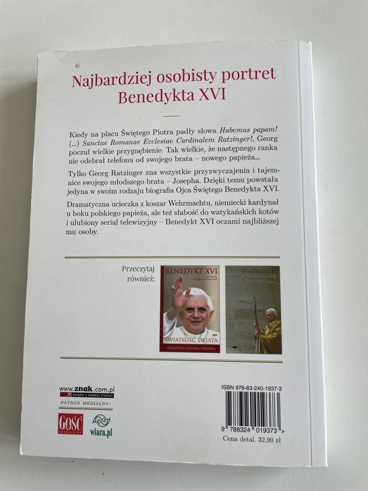Mój brat papież  Georg Ratzinger