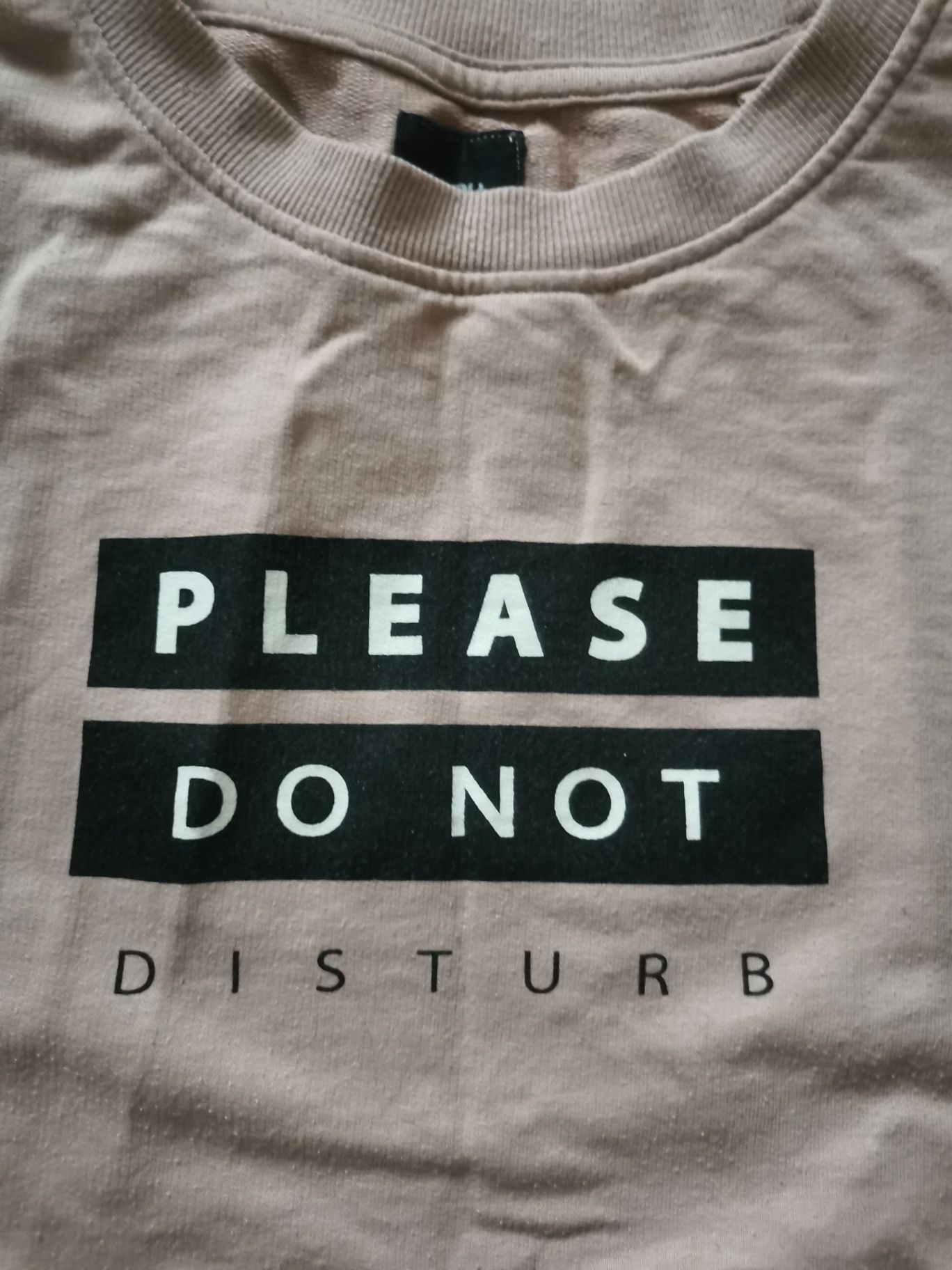 Bluza / jogging top r. M
Please do not dusturb r. M
Sinsay.
Stan bardz