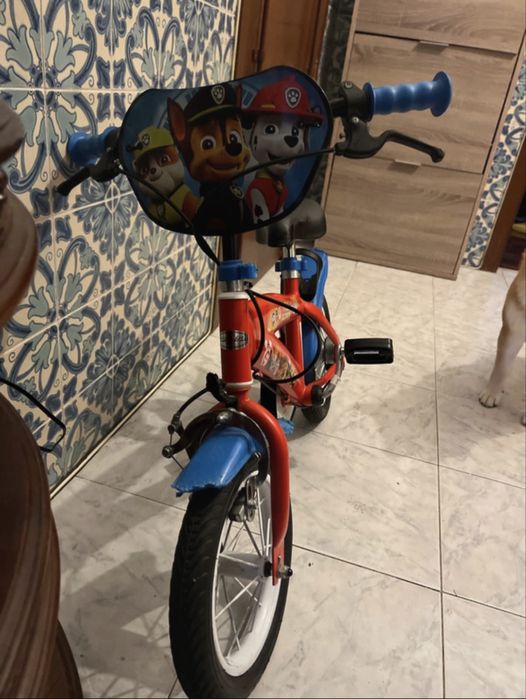 Bicicleta patrulha canina 12 polegadas
