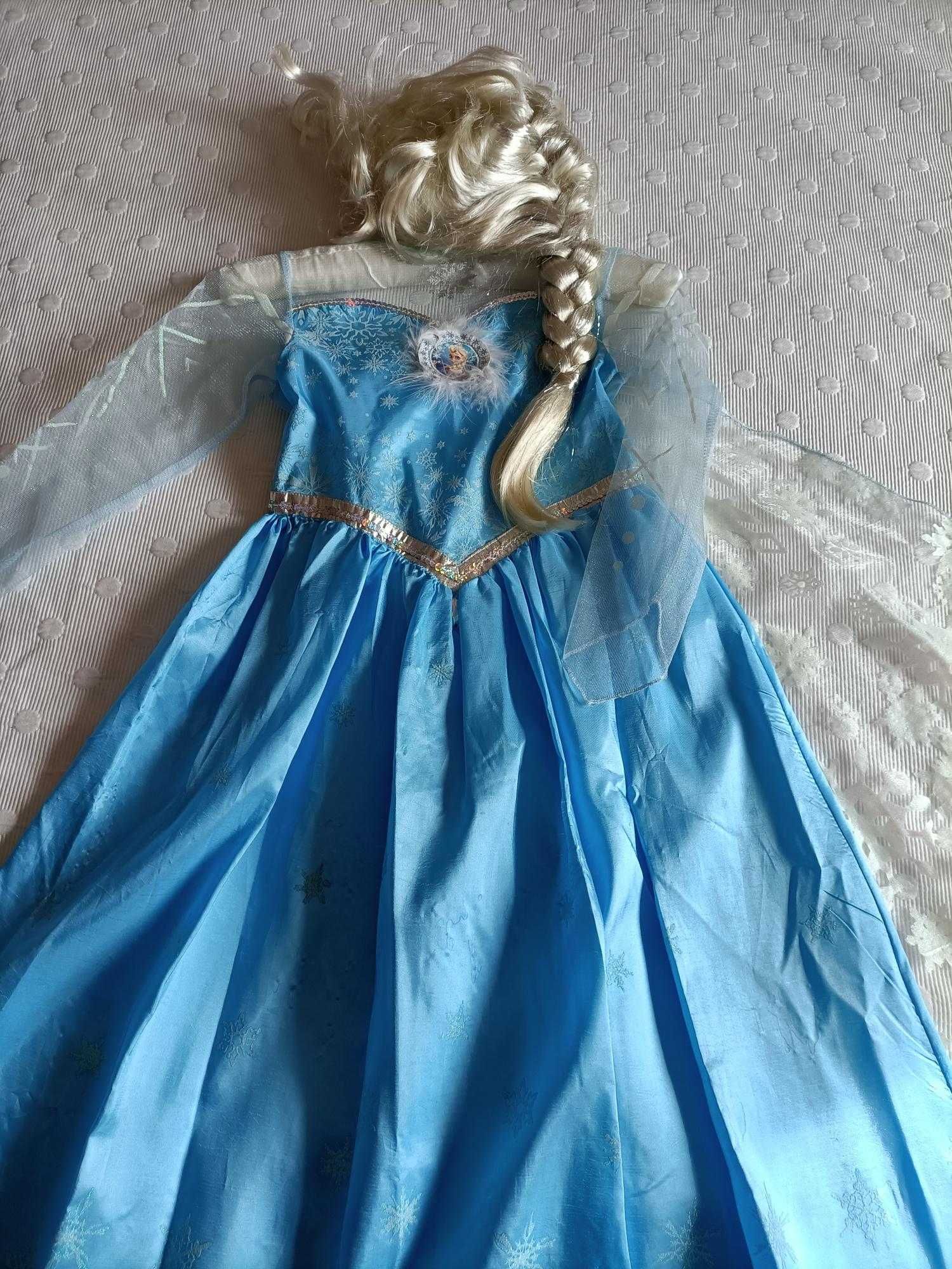 Vestido Disney Elsa  7-8 anos