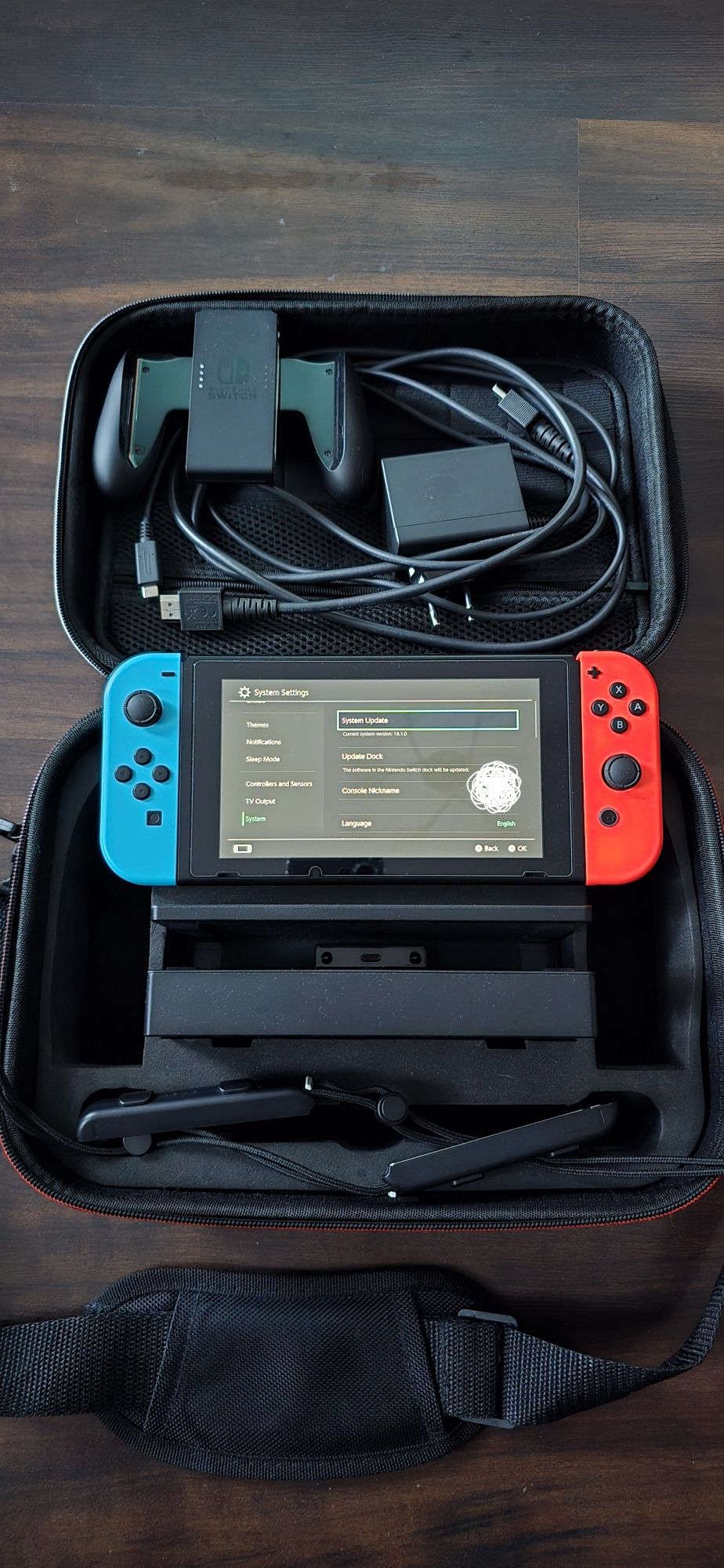 Nintendo Switch box + 5 gier