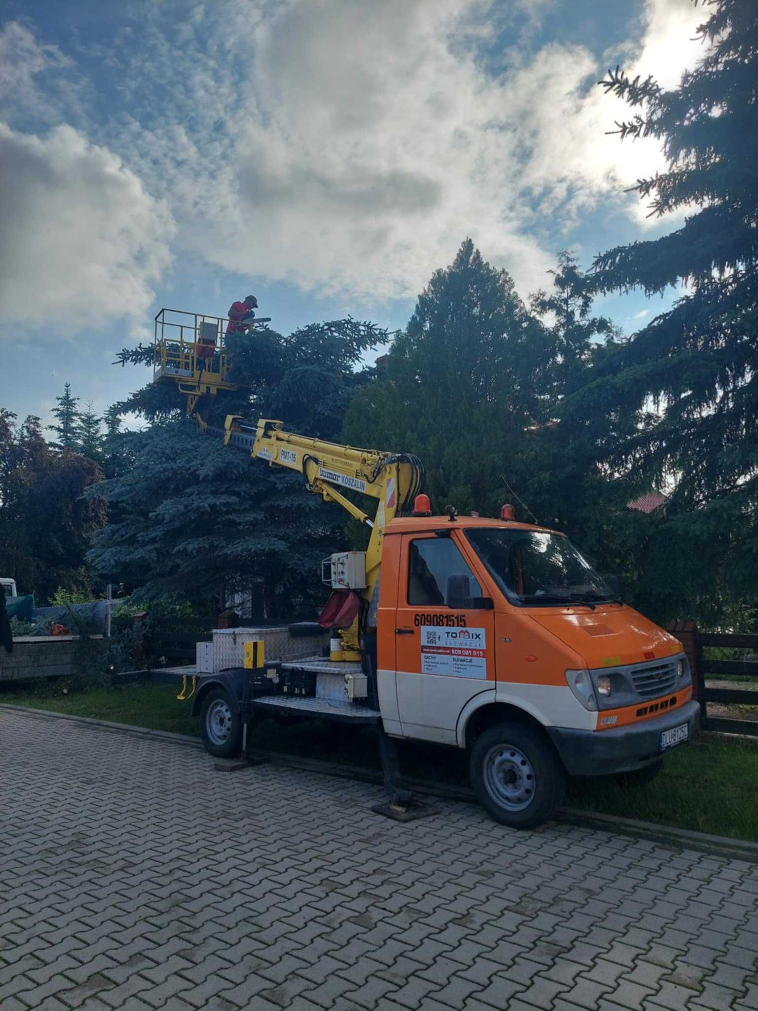 podnośnik koszowy bumar