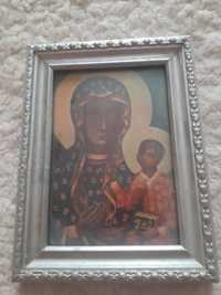obrazek z Matką Boską i Dzieciątkiem  18 cm
